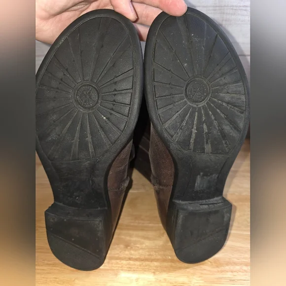 Bussola Trapani Trista Vintage Calf Leather Boots Size 39 - Picture 7 of 11